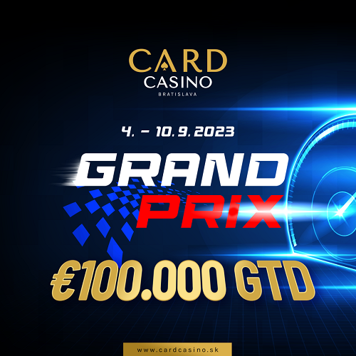 Úvod septembra patrí v Carde turnaju Grand Prix so 100.000€ GTD