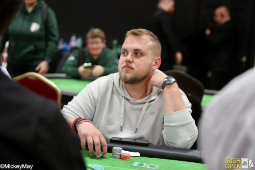 Odštartoval Main Event Irish Open s garanciou €2,5 milióna! V úvodnom flighte postúpil Boris Turčan