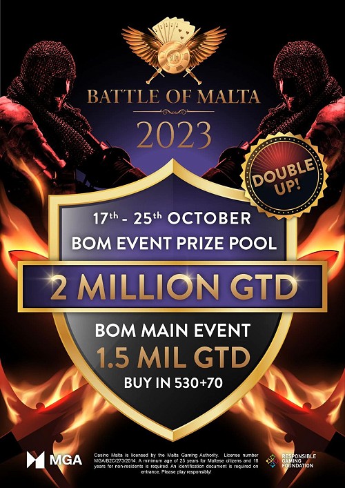 Double up: Battle of Malta bude tentokrát garantovať až €2 milióny!