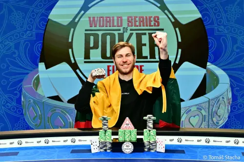 Historické WSOPE v Prahe ovládol Marius Kudzmanas: Litovčan si z Hiltonu odnáša 2 milióny eur!