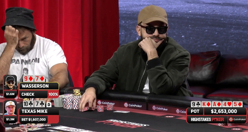 Historický rekord v High Stakes Poker prekonaný! Eric Wasserson vyhral šialený pot $4,26 milióna!