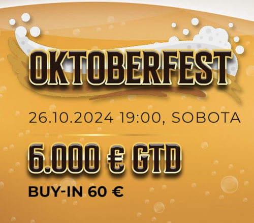 Oktoberfest v Prievidzi: Casino excel ponúka už dnes garantovaných 6.000 €