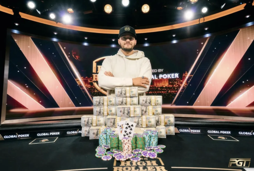 Bol jednu kartu od vypadnutia na bubline: Brandon Wilson ovládol Super High Roller Bowl za $1.125.000!