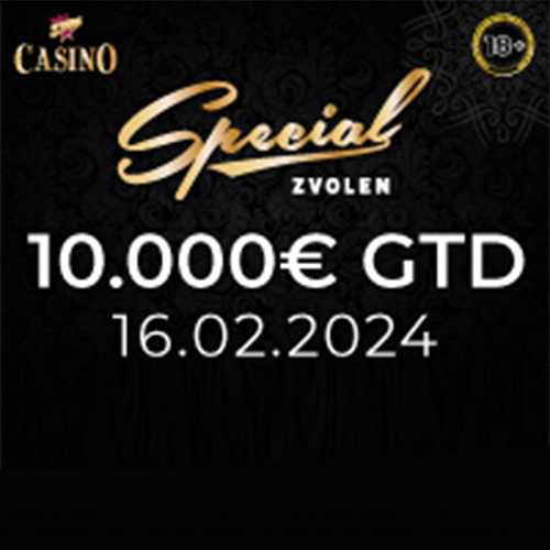 Februárový special zvolenského kasína rebuy stars už tento piatok!